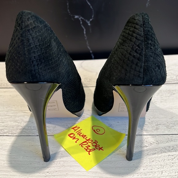 Shoemint Addie Suede Platform High Heels Size 6.5 - Picture 9 of 13